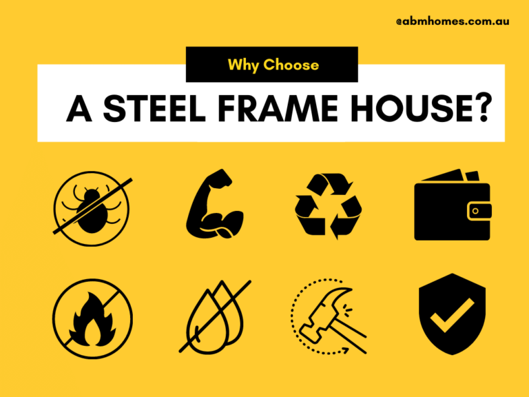 Why choose a steel frame house abm homes