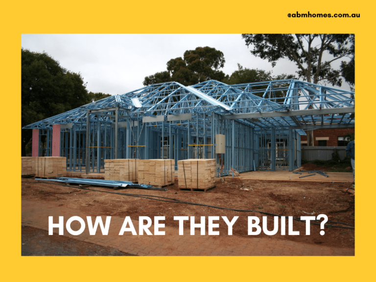 how are steel frames built ABM Homes