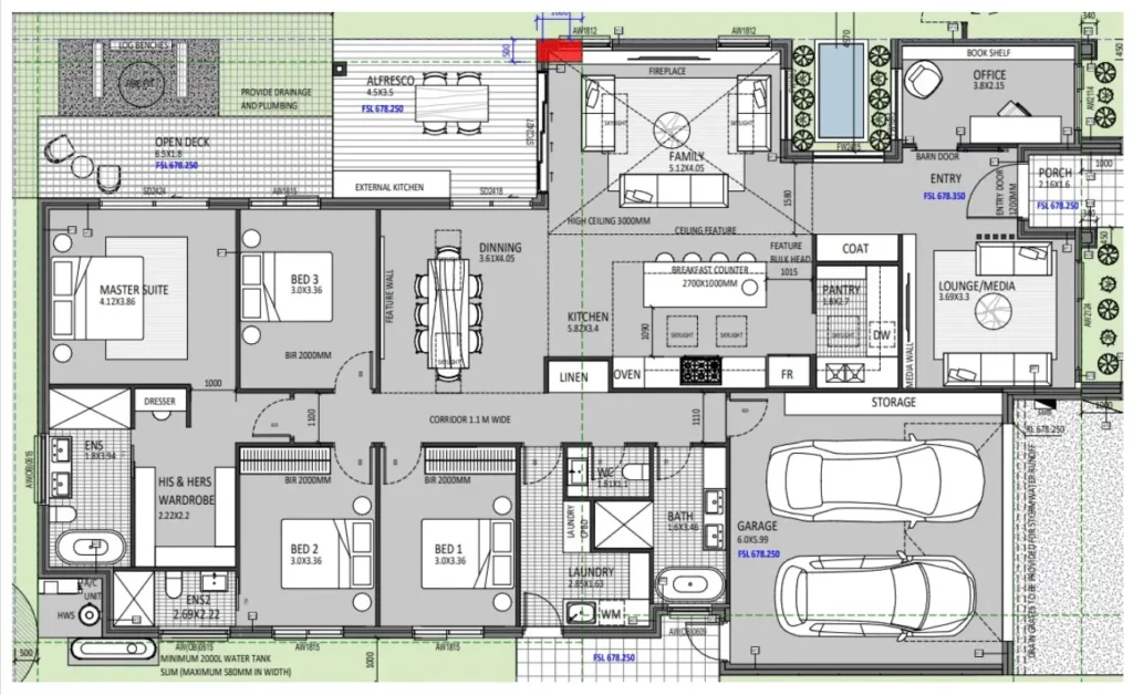 Taylor Display Home Floor Plan
