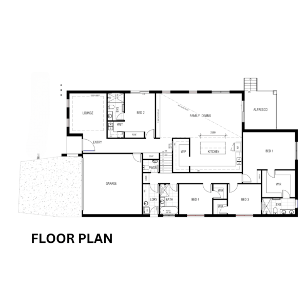LOT 106 YASS Floor plan