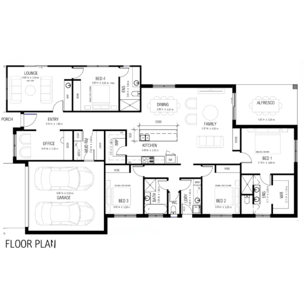 LOT 48 YASS floor plan