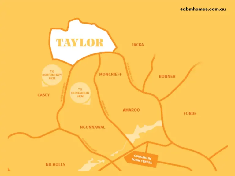 map showing taylor location