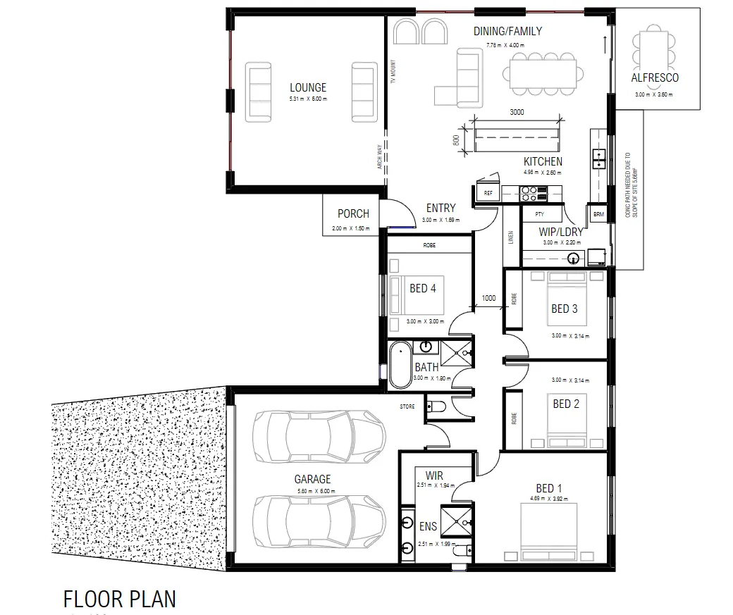 bungendore display home floor plan