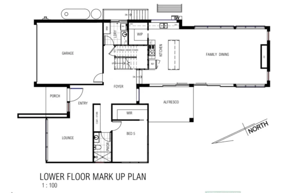 taylor house and land lower floor plan